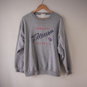 Vintage Logo Athletics Tennessee Titans Crewneck